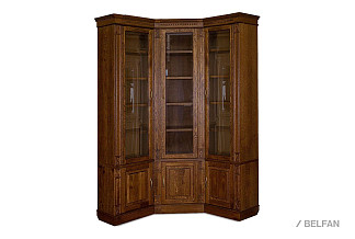 Набор мебели для библиотеки "Верди Люкс 1"; черешня