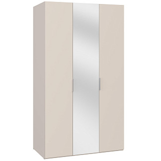 Шкаф трехстворчатый Soho беж с зеркалом Soho беж