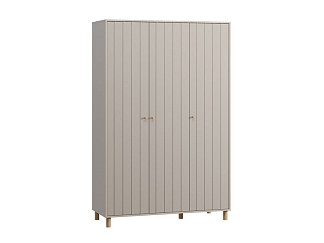 Распашной шкаф Моррис 3-134x205 Латте