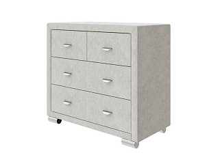 Комод Орматек OrmaSoft 2/4 (Ткань: Рогожка Levis 12 Лён) 92x48