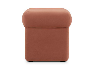 Пуф Палси Велюр Терракотовый