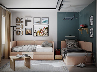 Кровать Орматек Bruno с подъемным механизмом (Ткань: Велюр Casa Бежевый) 120x200