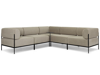 Диван модульный Нолан 5 Шенилл Латте