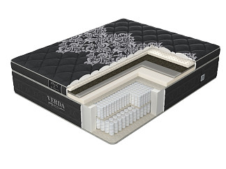 Анатомический Матрас Verda Hi-Balance (Black Orchid/Anti Slip) 200x200