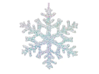 Елочная игрушка Снежинка