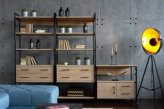 Стеллажная система Лукас К-01