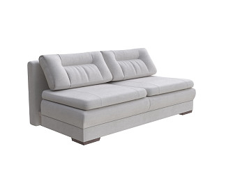 Орматек Диван-кровать Easy Home Base Middle (Ткань: Велюр Ultra Серый камень) 150x200