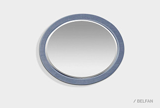 Зеркало овальное "Стюарт"; марено