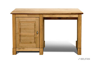 Стол письменный "Рауна" 10 (1 тумба); бейц-масло