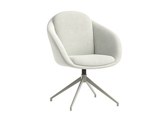 Стул Гамбл Textile Light Grey