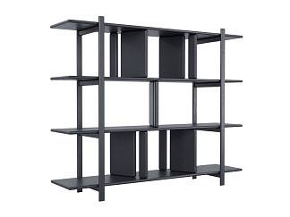 Стеллаж Я не пустой 169x130 Дуб Серый