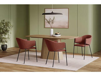 Обеденная группа Маунт 180х90 Ясень натуральный