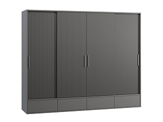 Шкаф-купе Беррингтон 4.1-267x220 Графитовый