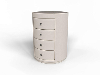 Тумба Verda Classic (Ткань: Микровелюр Laska 15 Лён (Verda)) 51x53