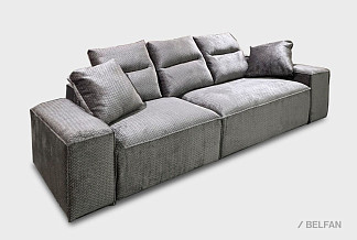 "Хьюго" диван 3-х местный; раскл.; 03+10М+20М+03; "Тик-так" (2230x1530); Romeo 20 (гр. 2/Турция)