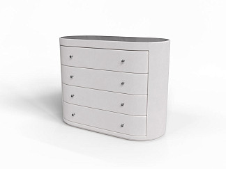 Комод Verda Classic (Ткань: Микровелюр Laska 01 Белая смородина) 53x106