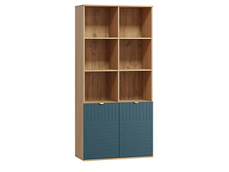 Стеллаж Монблан 93x196 Линии Аквамарин