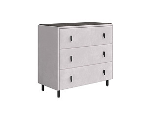 Комод Орматек Sofix (Велюр/ЛДСП Casa Лунный/Дуб Кантербери) 92x46