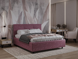 Кровать Орматек Bella с подъемным механизмом (Велюр Gratta 6 Ягодный мусс) 140x200