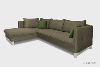 "Морган" диван угловой с оттоманкой; раскл.; 2ML6R; "Тик-так" (1270х2360); слоновая кость; Sharli 04 (30126 (1))+Sharli 06 (30129(1)) (гр. 1/БК)