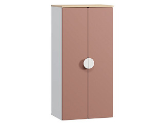 Шкаф детский Милна 2.1-60x127 Розовый