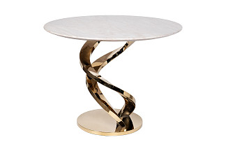 33FS-DT10075-PG Стол Cappucino Royal d100*75см