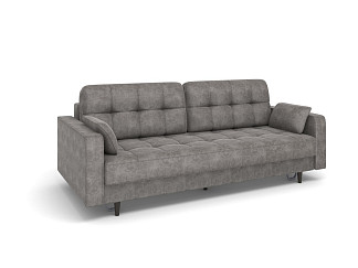 Орматек Диван-кровать Era Space Middle (Ткань: Микрофибра Carrera Light Grey (светло-серый)) 154x202