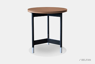 Стол журнальный "Сакраменто" (прикроватный); трюфель