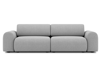 Диван модульный Маиль-1 Bucle Silver