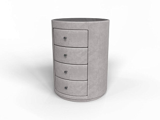Тумба Verda Classic (Ткань: Микровелюр Laska 04 Утренняя роса (Verda)) 51x53