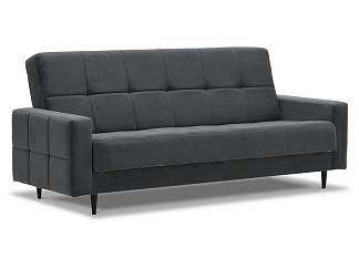 Орматек Диван-кровать Викко Hard (Ткань Brendy Grafite серый) 190x120