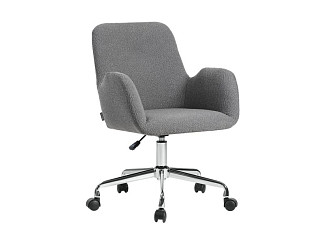 Офисное кресло Фрей Букле Серый/xром