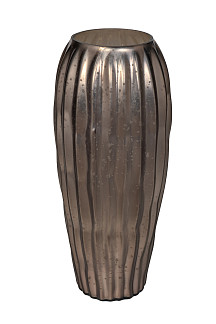 71PN-51758 Ваза стекл. чёрный оникс d15,5*h47см