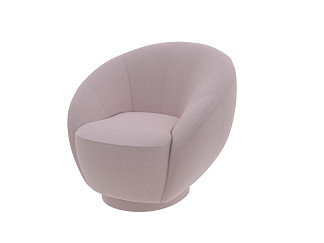 Кресло Verda Modern (Ткань: Микровелюр Manhattan Розовый жемчуг) 90x87