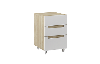 Выкатная тумба Анри с выдвижными ящиками