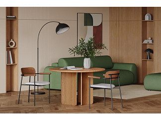 Обеденная группа Данэм 120 Ясень натуральный