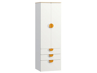 Шкаф детский Милна 2.3-60x190 Белый