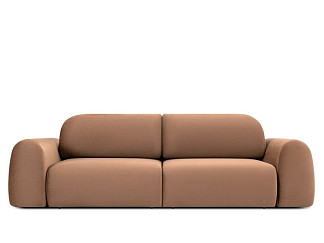 Диван прямой Лилт Barhat Caramel