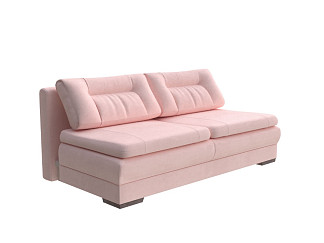 Орматек Диван-кровать Easy Home Base Middle (Ткань: Велюр Ultra Розовый мусс) 150x200