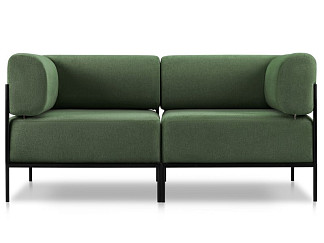 Диван модульный Нолан 1 Шенилл Зелёный