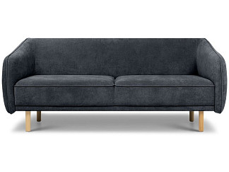 Диван прямой Коренс-3 Happy Grafit
