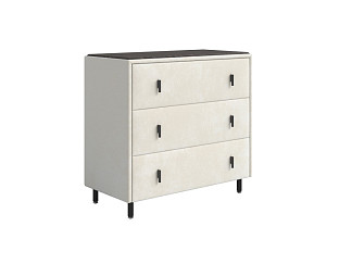 Комод Орматек Sofix (Велюр/ЛДСП Лофти Лён/Дуб Кантербери) 92x46