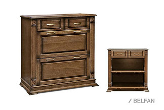 Тумба для обуви "Верди Люкс" 21; венге