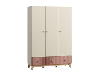 Шкаф детский Финни 3-144x210 Розовый