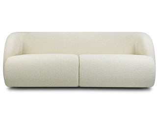 Диван прямой Виенсо Bucle Milk