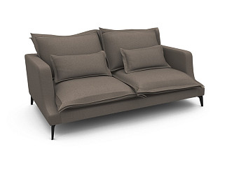 Орматек Mores 3-х местный Soft (Ткань: Шенилл Canvas brown) 104x206