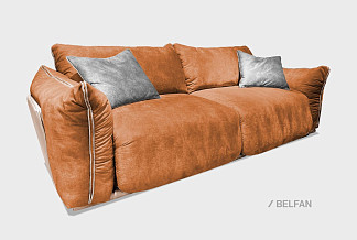 "Ferre" диван 3-х местный; нераскл.; 32; Ricci 05+Ricci 02+Enzo 130 (гр. 1/МТХ+СМ)