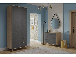 Модульная прихожая Теджонс-4 Deco Grafit