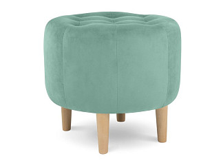 Пуф Орон Велюр Мятный