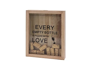Рамка-копилка для крышек и пробок WINE&BEER